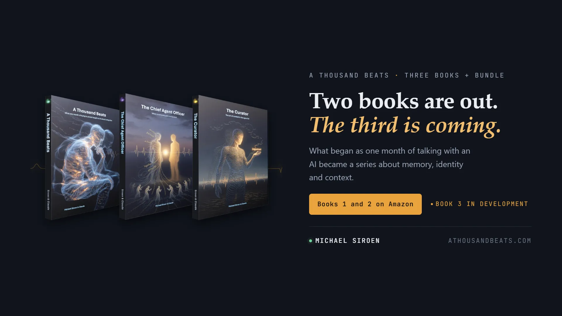 The Continuity Trilogy: een boekenreeks over AI